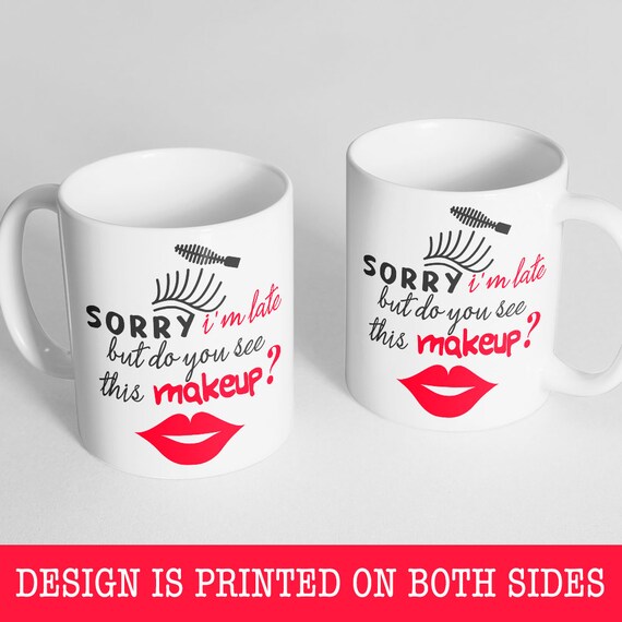 Taza de café taza de cosméticos de maquillaje taza de café - Etsy España Taza de café taza de cosméticos de maquillaje taza de café - Etsy España