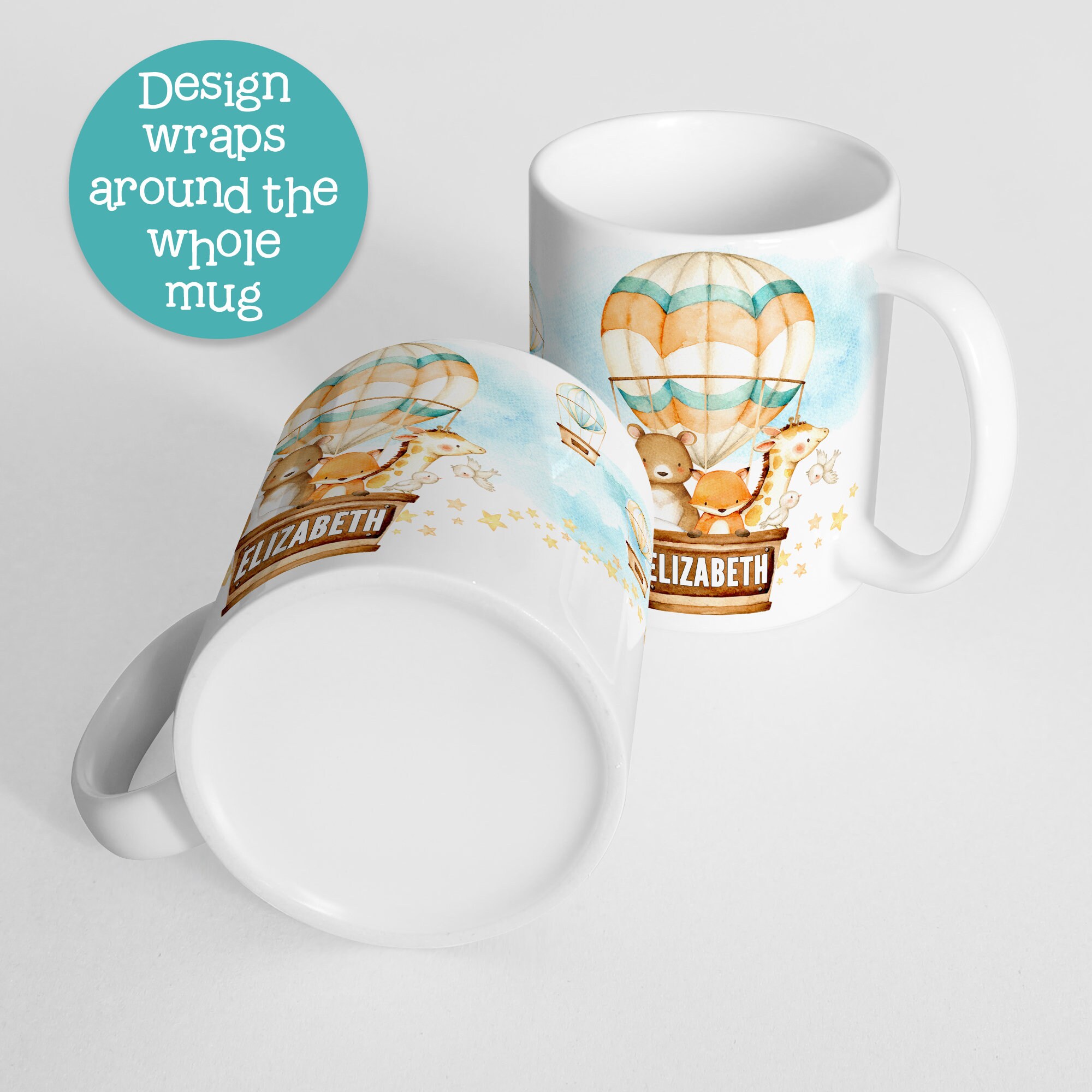 Kids Farm Animals Mug Customize Name Dishwasher Safe Unbreakable Cup BPA Free Kids Farm Animals Mug Customize Name Dishwasher Safe Unbreakable Cup BPA Free