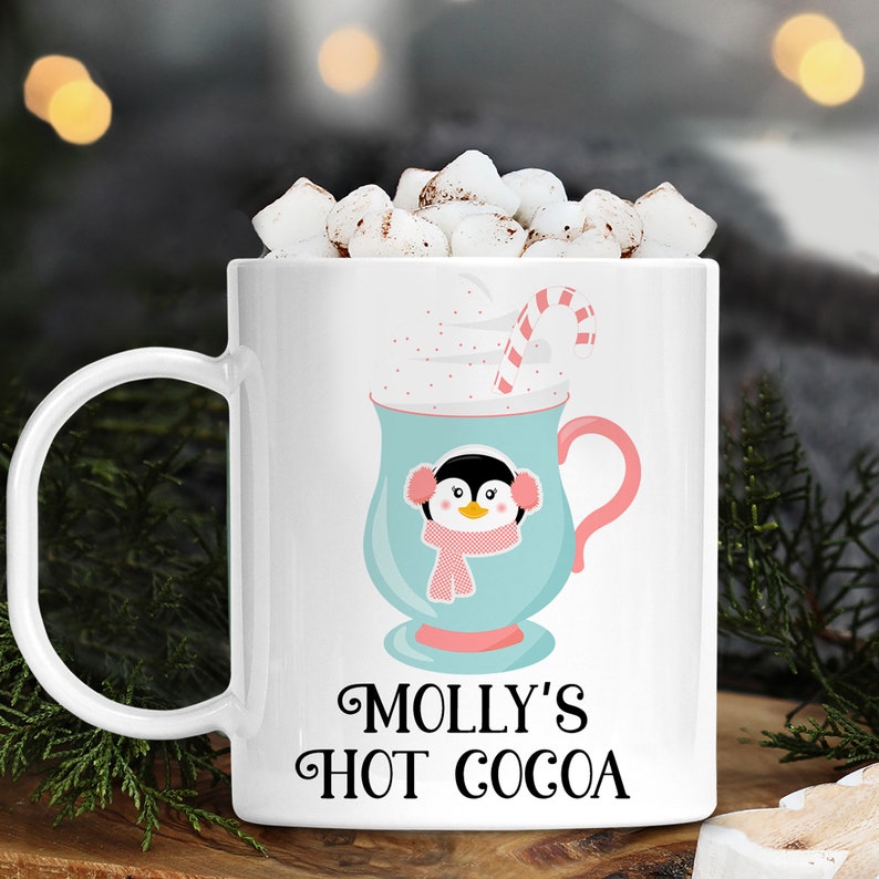 custom hot cocoa mugs