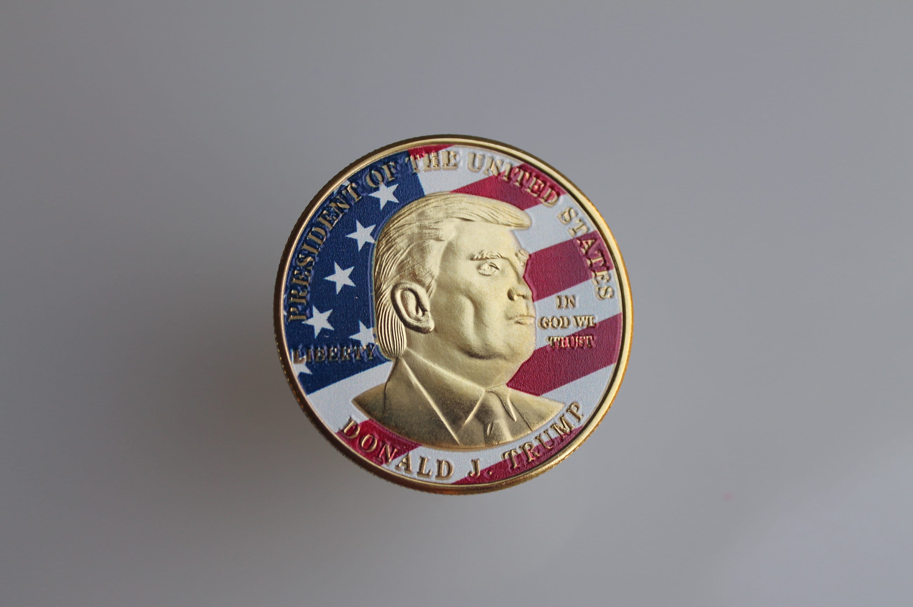 American Flag President Trump Coin . - Etsy