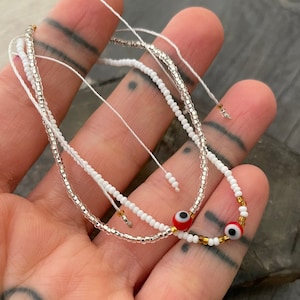 Lucky Bracelet Good Luck Bracelet Evil Eye Bracelet Protection Bracelet Adjustable Bracelet Wish Bracelet Protective Bracelet Boho Bracelet