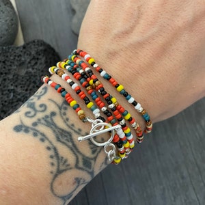 Wrap Bracelet Double Wrap Necklace Layering Necklace Stackable Necklace Multi Layer Necklace Long Wrap Necklace Cottagecore Necklace
