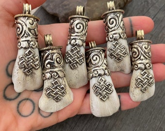 Tooth Pendant Tooth Necklace Animal Teeth Teeth Necklace Tooth Jewelry Teeth Jewelry Goth Pendant Alternative Necklace Punk Necklace