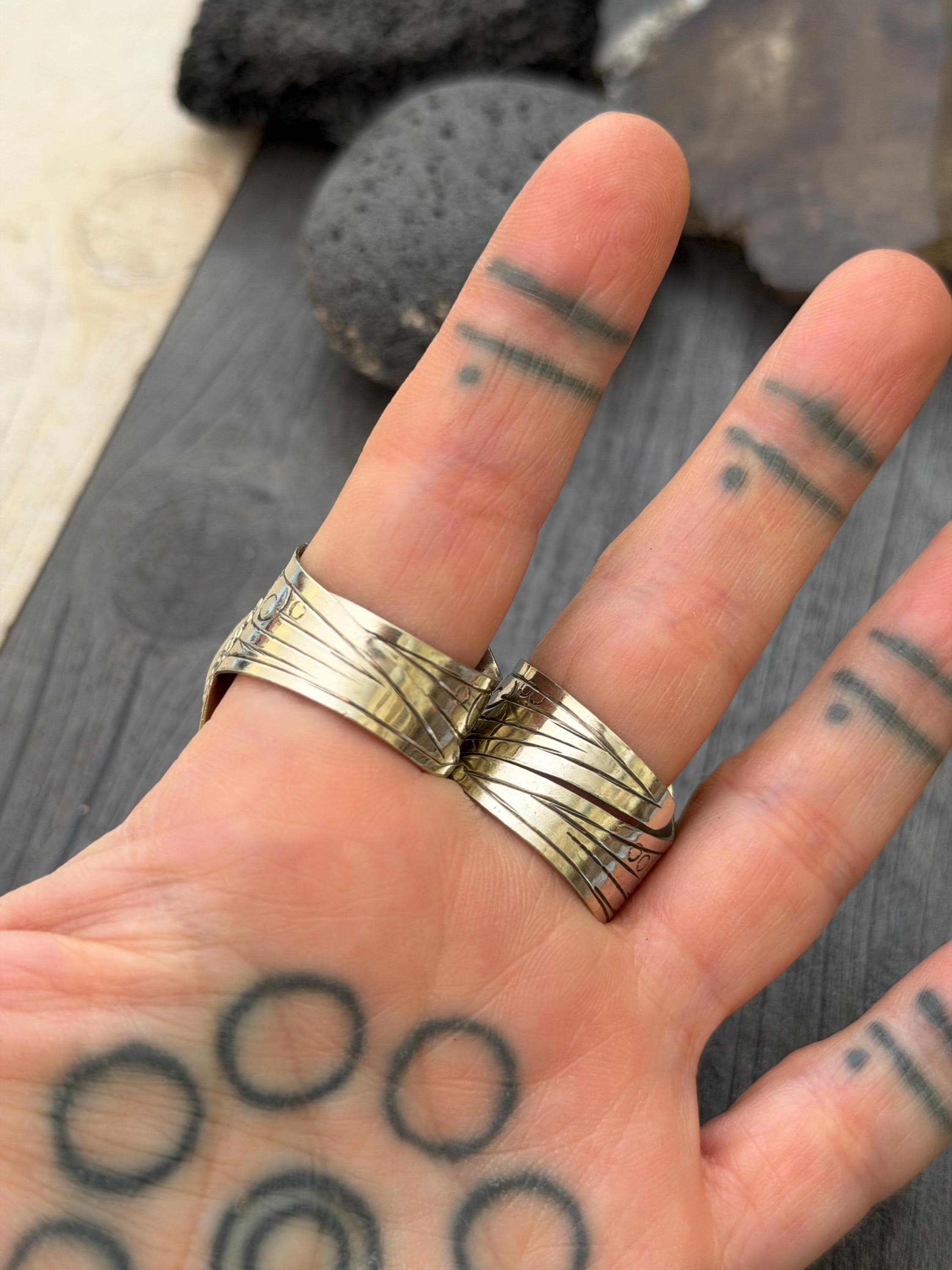 Anelli Donna Acciaio Inossidabile Set 22 Anelli Donna In Acciaio Inossidabile - Stile Boho Minimalista, Regolabili E Impilabili | Argento Amazon Ring - Foto 4