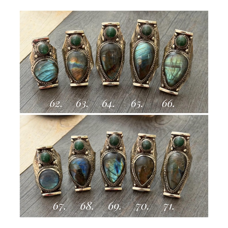 Jade Ring Green Jade Rings Gemstone Ring Jade Rings Jade Stone Ring Jade Ring Women Oval Jade Ring Chunky Rings Trendy Ring Cool Ring image 9