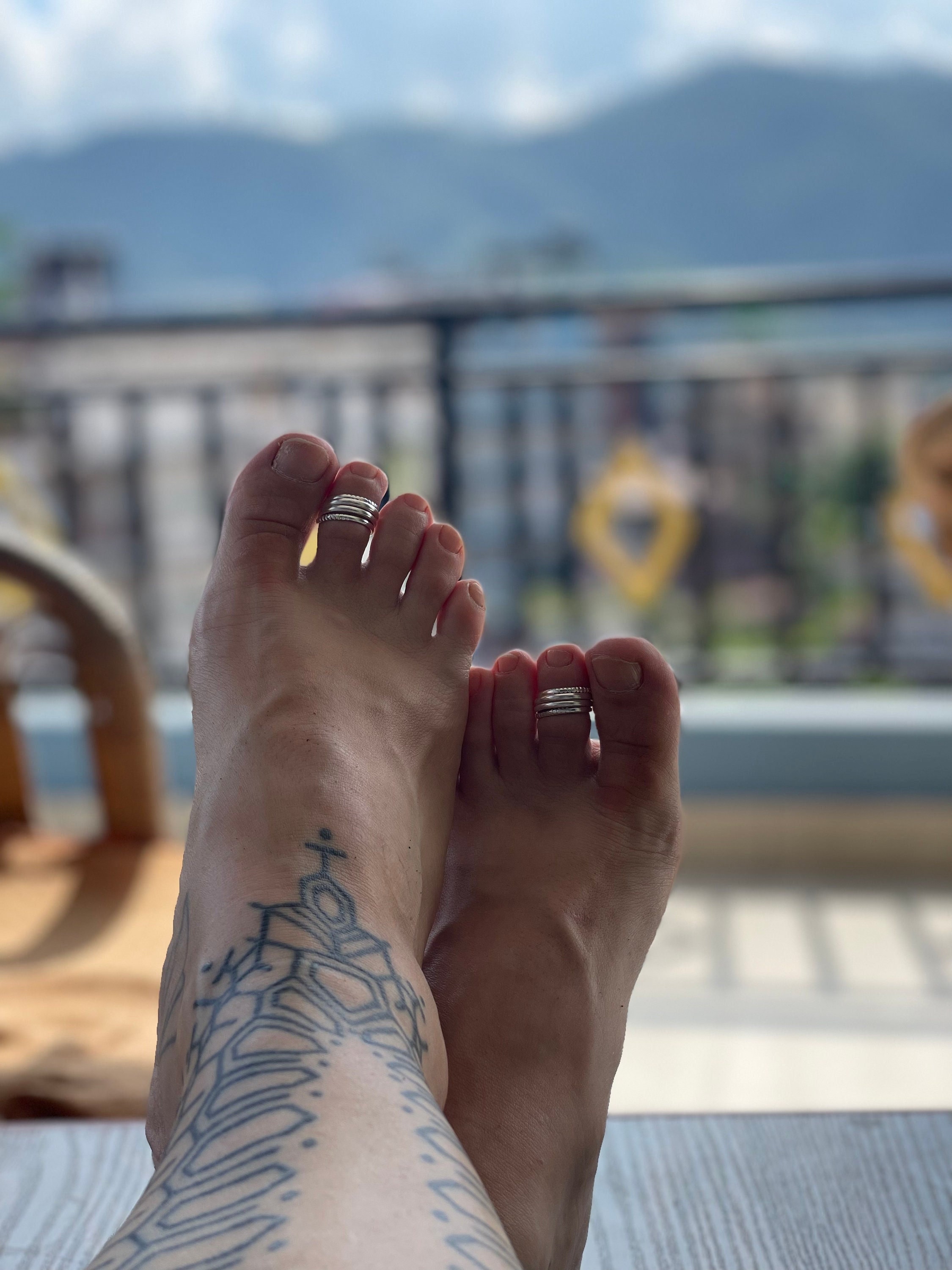 Sterling Silver Adjustable Toe Ring: Midi or Pinky Ring - Etsy