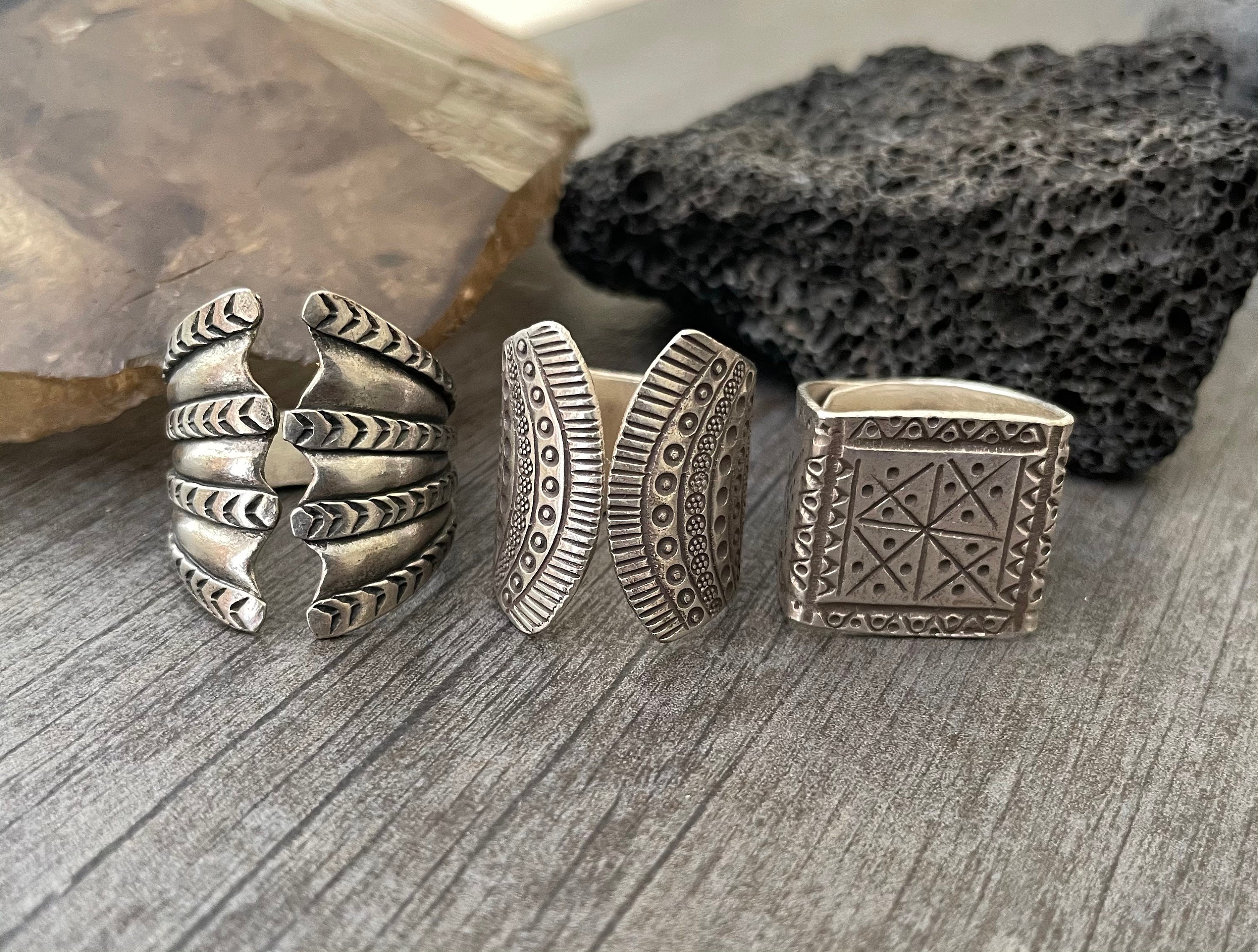 Chunky Silver Ring Chunky Ring Hippie Ring Boho Ring
