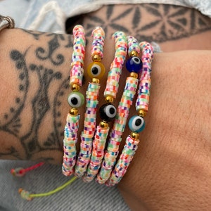 Kandi Bracelet Y2k Bracelet Rubber Bracelet Pastel Bracelet Kawaii Jewelry Kandi Bracelets Y2k Jewelry 90s Bracelet Y2k Jewlery