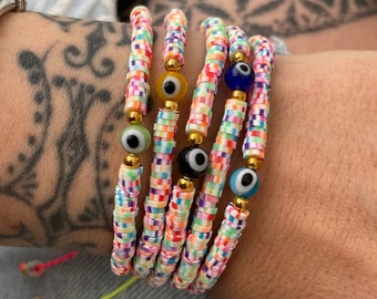 Kandi Bracelet Y2k Bracelet Rubber Bracelet Pastel Bracelet Kawaii Jewelry Kandi Bracelets Y2k Jewelry 90s Bracelet Y2k Jewlery