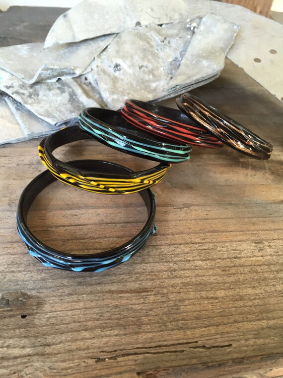 Buy Glass Bangles Art Glass Bracelet Fused Glass Bracelet