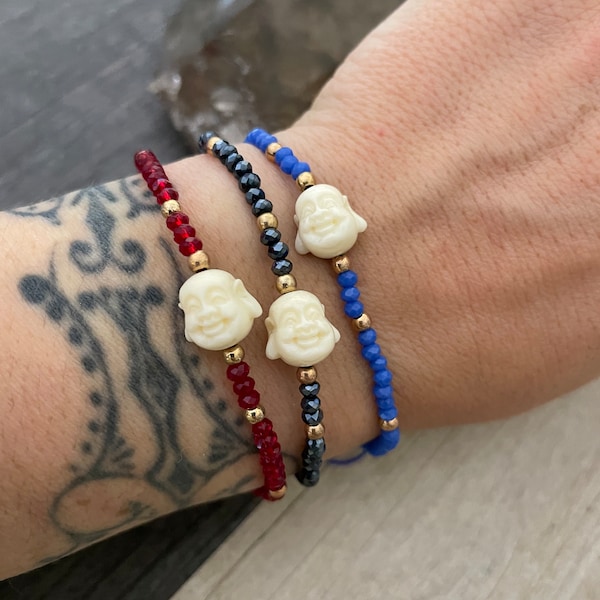 Buddha Bracelet Protection Bracelet Buddhist Bracelet Good Luck Bracelet Lucky Bracelet Buddha Yoga Lover GiftCharm Chinese Bracelet Yoga