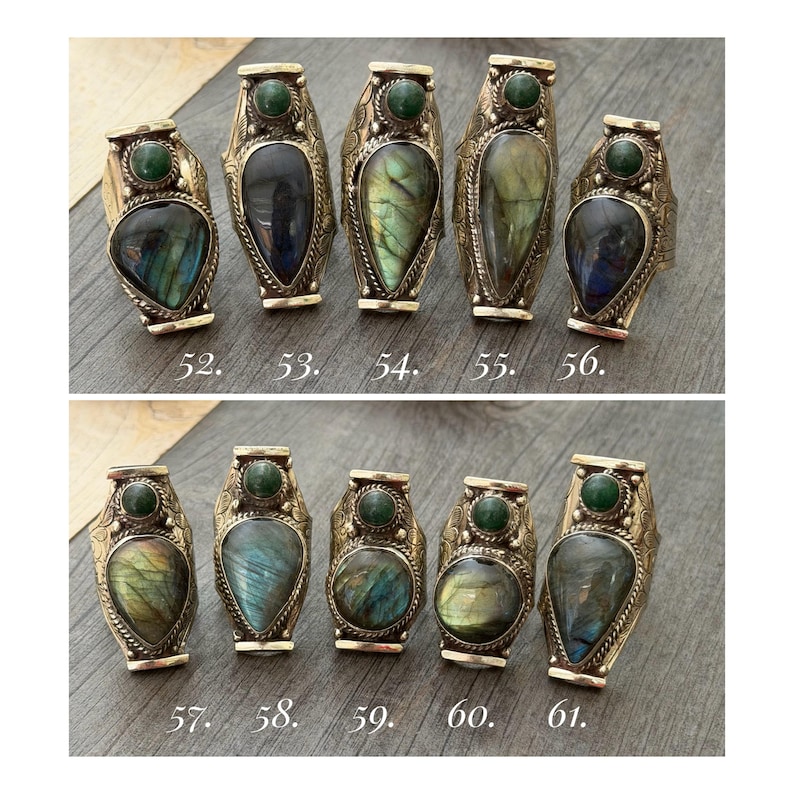 Jade Ring Green Jade Rings Gemstone Ring Jade Rings Jade Stone Ring Jade Ring Women Oval Jade Ring Chunky Rings Trendy Ring Cool Ring image 8