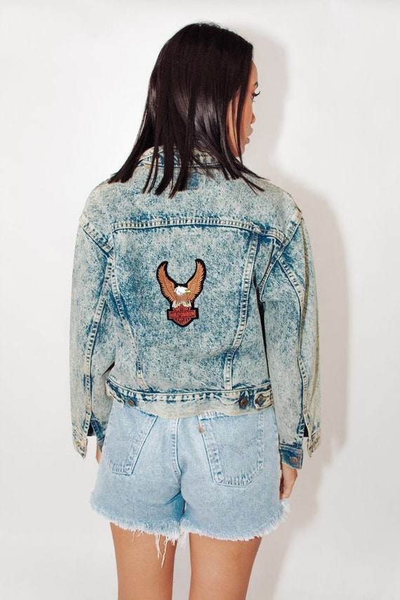 Vintage Levi's Denim Jacket || Vintage Patchwork D