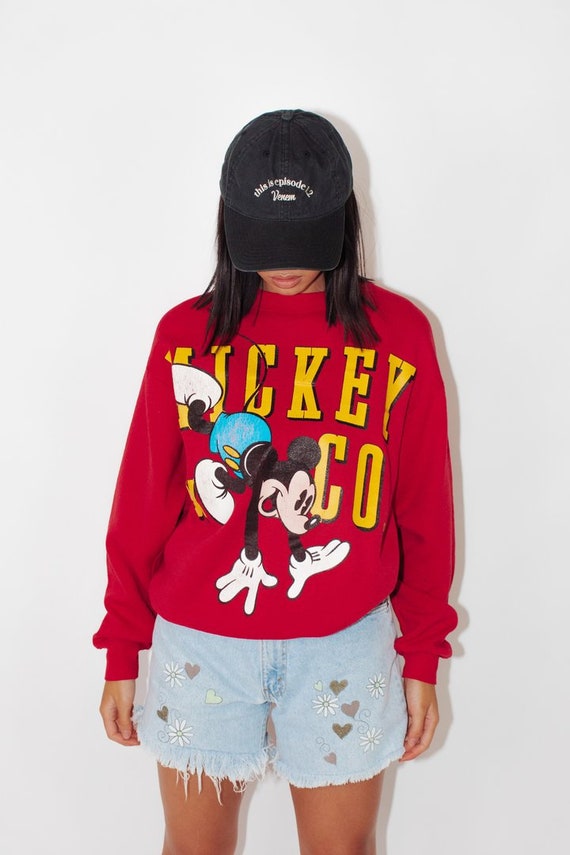 Vintage Disney Sweater || Vintage Mickey Mouse Jum
