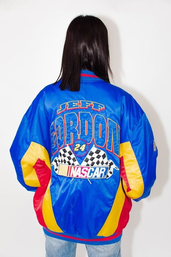 Vintage NASCAR / Racing Jacket || Vintage Jeff Gor