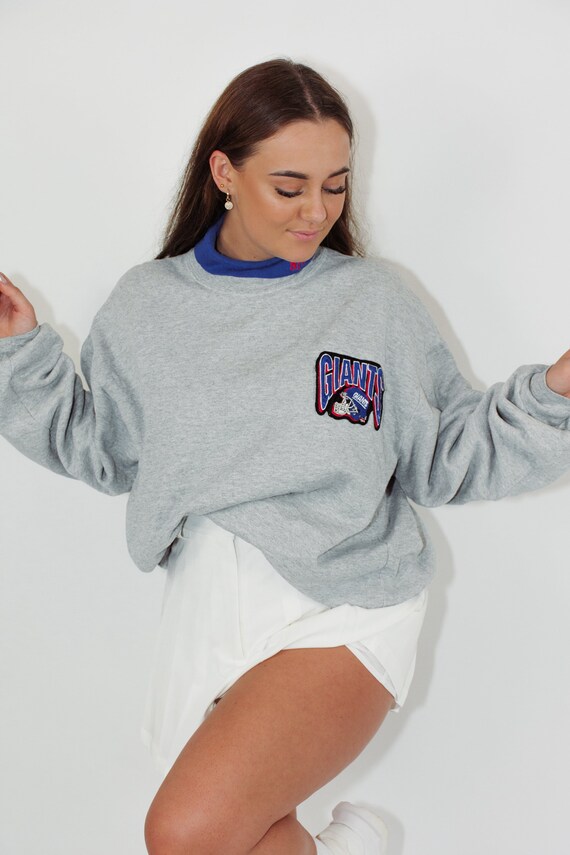Vintage Sports Sweatshirt || New York Giants || XL