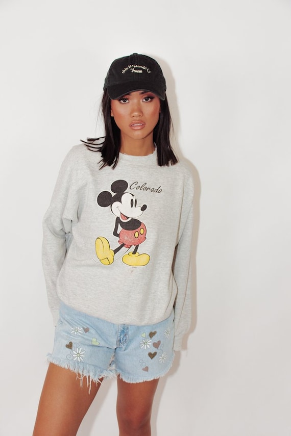 Vintage Disney Sweater || Vintage Mickey Mouse Jum