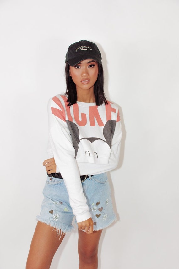 Vintage Disney Sweater || Vintage Mickey Mouse Jum