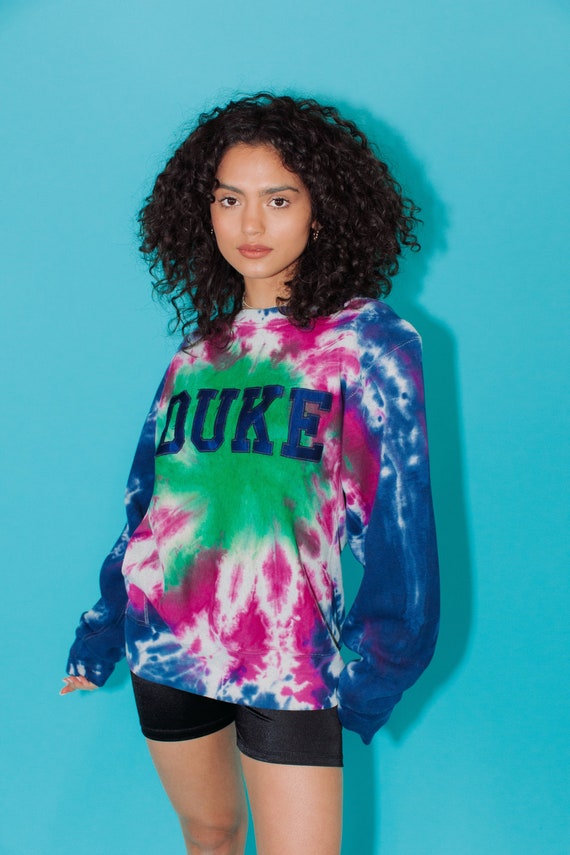 Vintage Sweatshirt || Duke Tie Dye