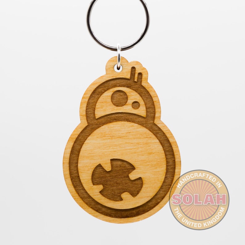 Disney Star Wars Boba Fett Helmet Laser Keychain