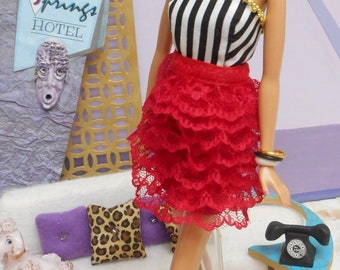 RED HOT voor Silkstone Barbie en Fashion Royalty