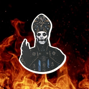 Papa Emeritus IV Vinyl Sticker