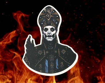 Papa IV vinyl sticker