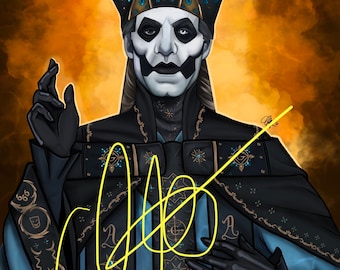 Papa emeritus IV kunstafdruk 11 x 17