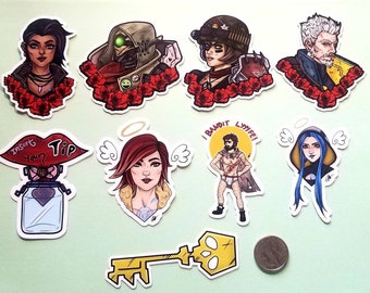 Borderlands 3 WATER+UV PROOF Vinyl Stickers