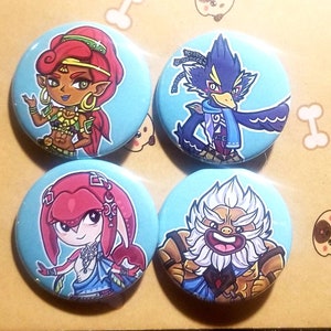 Wild Champions Buttons