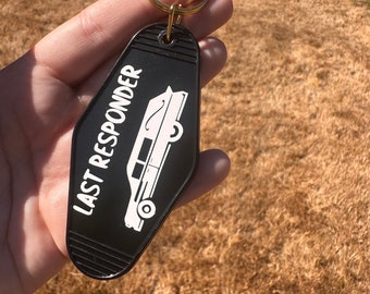 Last Responder Motel Keychain