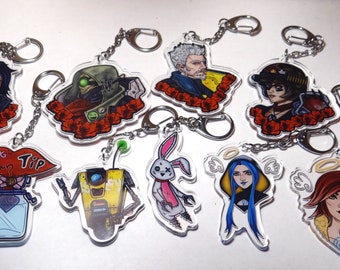 Borderlands 3 Acrylic Keychains