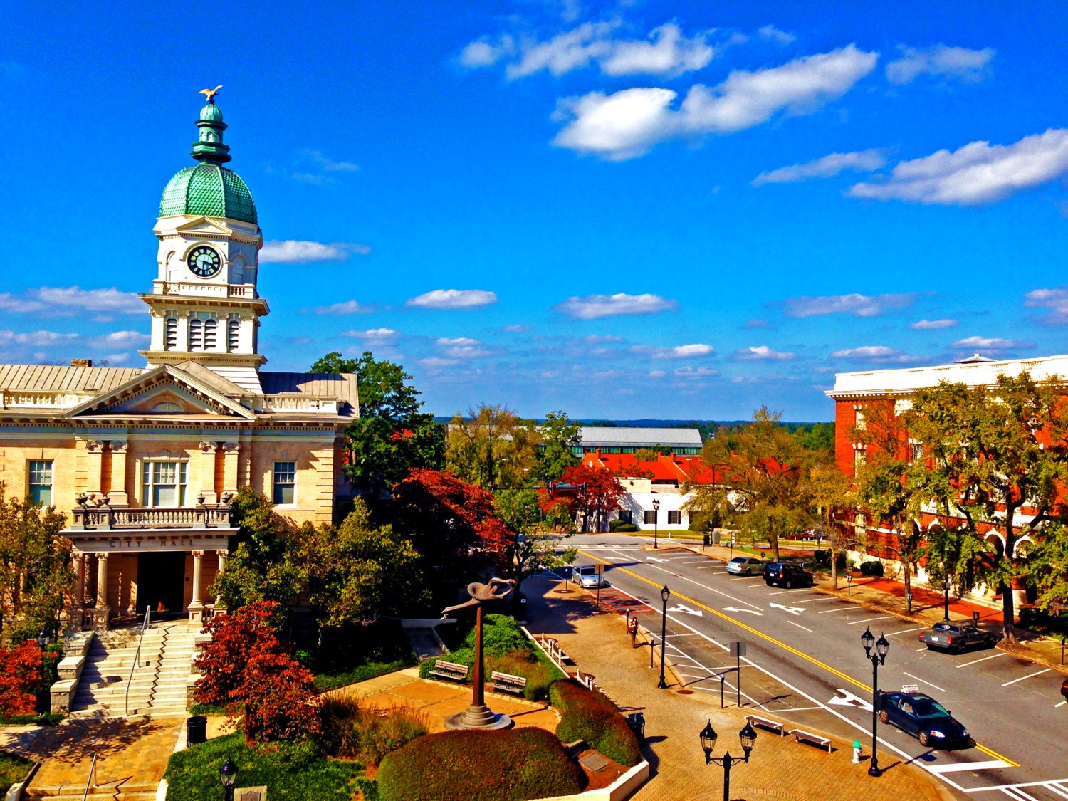 Fall in Downtown Athens, Georgia. - Etsy