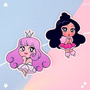 Premium Transparent Vinyl Sticker | Anime Kuragehime Princess Jellyfish Kurako Kuranosuke Tsukimi
