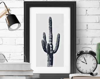 Cactus Art | Cactus Print | Botanical Print | Cactus Poster | Botanical Art | Cactus Wall Art | Botanical Poster | INSTANT DOWNLOAD