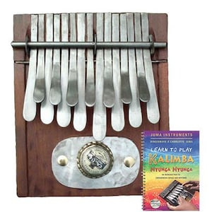 Kalimba G + Book Learn to Play Kalimba | Special | African Musical instrument | + Free bag | Thumb Piano, Nyunga Nyunga, African instrument