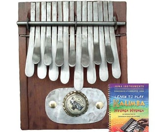 Kalimba G + Book Learn to Play Kalimba | Special | African Musical instrument | + Free bag | Thumb Piano, Nyunga Nyunga, African instrument