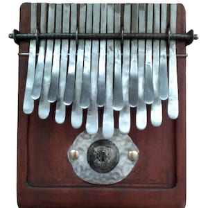 African Kalimba 19 key | Handmade, comes with padded bag | African Thumb Piano, Nyunga Nyunga, African Lamellophone, 19-key Kalimba