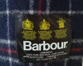 Barbour wool scarf