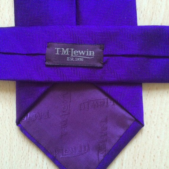 TM Lewin Tie Silk Tie - Etsy