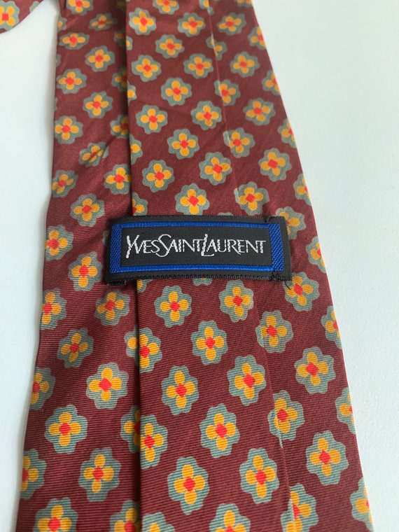 YSL silk tie tie tie