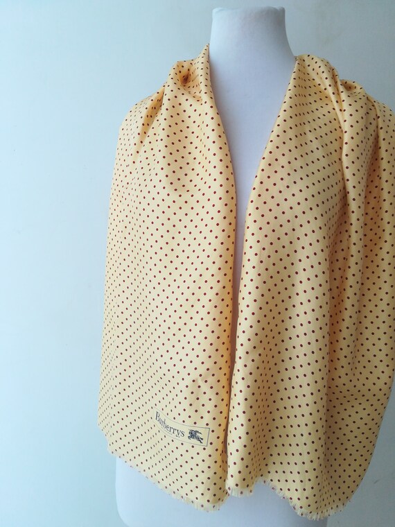 Burberrys, men's or women's silk scarf