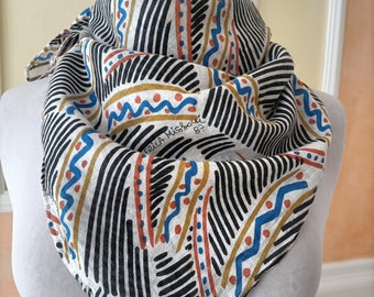 Missoni, 87" pour étole en coton vintage Afrique