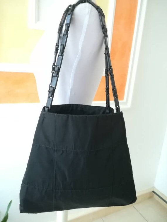 Prada technical shop fabric bag