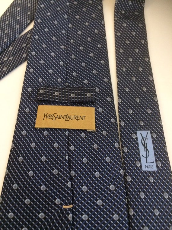 YSL silk tie tie tie