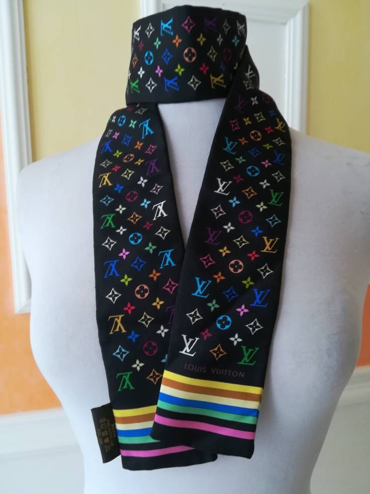 Louis Vuitton vintage 100% seta foulard bandana -  Italia