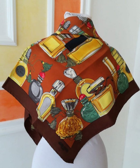 Jean Patou Vintage, scarf vintage
