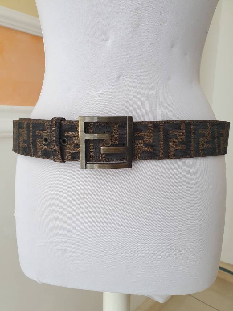Authentic fendi belt cheap