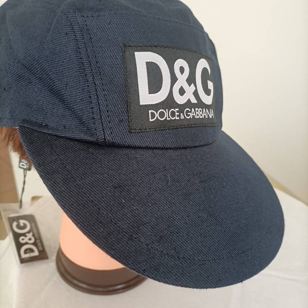 Dolce & Gabbana blue hat.