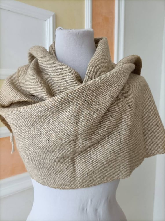 Colombo, cashmere wool and angora scarf.